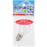 ミニクリプトン球 S35E17 22W オーム電機