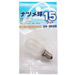 LB-T0215-F ナツメ球 T20E12 15W オーム電機