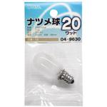 LB-T0220-F ナツメ球 T20E12 20W オーム電機
