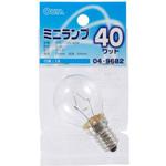 LB-S3440-C ミニランプ S35E14 40W オーム電機