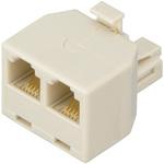 TP-0418 モジュラータップ 2個口 オーム電機