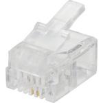 TP-0420 モジュラープラグ 2芯 オーム電機