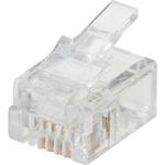 TP-1920 モジュラープラグ 4芯 オーム電機