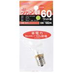 LB-PS3760KJ-W ミニクリプトン球 60W オーム電機