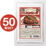 トライキッチン そのままおいしい ハンバーグ 50食分 100g 常温保存6年 非常食 保存食 常備食 防災食 新含気製法 レトルトパウチ食品 トライキッチン