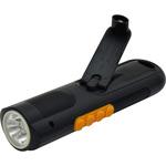 LEH-05W-PG 自家発電LEDライト ラジオ付 日動工業