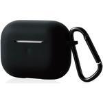 AirPods Pro用カラビナ付きシリコンケース エレコム