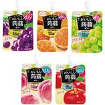 たらみ おいしい蒟蒻ゼリー 150g 人気5種X6個 計30個セット (ぶどう・ピーチ・りんご・マスカット・みかん) たらみ