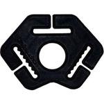 リアロック1 ブラック OGK KABUTO