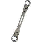 【新品】首振りダブルギアレンチ 軽量ガチレンチ ダブルフレキシブル 全6種セット ガチレンチダブルフレキシブル TAKAGI(高儀) 両口めがねレンチ 【通販