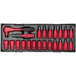 JTCK9221 6.3mm 22PCS 絶縁ソケットセット JTC