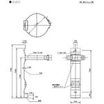 消火器ブラケット PEP-10N/KLD-10N用ブラケット 初田製作所
