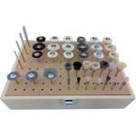B0041 研磨用軸付ブラシセット リューター(日本精密機械工作)