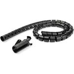 ケーブルまとめ スパイラルチューブ 2.5m 直径45mm ケーブル挿入具付属 StarTech.com