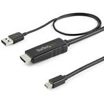 HD2MDPMM1M HDMI-Mini DisplayPort 変換ケーブル 1m 4K/30Hz USBバスパワー Mac/Windows対応 StarTech.com