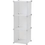 - 収納ボックス 樹脂製 組立式 連結タイプ モノタロウ 54050448