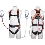 フルハーネス型墜落制止用器具 コアハーネス(CORE HARNESS) ロープ式2丁掛けランヤード付 ツヨロン(藤井電工)