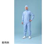 男女兼用ブルゾン ブルー チェックガード 6L 国立