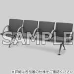 ロビーチェアー コレッティ2 4人掛け (配送・組立サービス付き) コクヨ