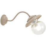 納期未定欠品中 真鍮 ブラケットランプ(泡入りガラス＆普通球)BR1784 BU 軒下用 防滴 古白色 アンティーク ブラス 雑貨 [750274] ゴーリキアイランド ブラケットライト ガラス 球 壁付け照明 E17 LED 照明器具