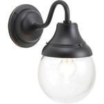 真鍮ブラケットランプ(泡入りガラス&普通球)BR1784 BU 軒下用 防滴 GORIKI ISLAND(ゴーリキアイランド)