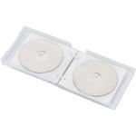 Blu-ray/DVD/CD対応クリアケース/24枚収納 エレコム