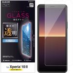 Xperia 10 II/ガラスフィルム/0．33mm エレコム