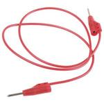 973595101 Hirschmann Test & Measurement テストリード線 60V dc， 赤， 50cm(973595101) Hirschmann Test & Measurement