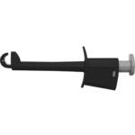 SKPS 8341 Ni / SW Schutzinger フッククリップ フッククリップ 137mm， 黒 Schutzinger