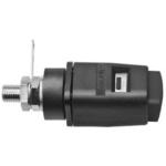 Schutzinger 4 mmテストプラグ/ソケット 真鍮 52.5mm 黒 Schutzinger