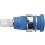 SEB 6452 Ni / BL / 2012 Schutzinger テストソケット 真鍮 35mm 青 Schutzinger