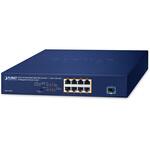 MGS-910XP PoE+マルチギガビットイーサネットスイッチングハブ2.5G対応10G SFPポート付  電源内蔵 PLANET Technology