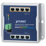 WGS-804HPT 産業用PoEスイッチングハブ マネージド(管理型) Giga8ポート af/at PLANET Technology