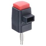 DK799 RED Red button quick connect terminal，4mm Schutzinger