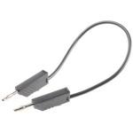 934058100 Hirschmann Test & Measurement テストリード線 60V dc， 黒， 25cm(934058100) Hirschmann Test & Measurement