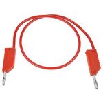 934060101 Hirschmann Test & Measurement テストリード線 60V dc， 赤， 50cm(934060101) Hirschmann Test & Measurement