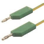 934066188 Hirschmann Test & Measurement テストリード線 60V dc， 黄/緑， 2m Hirschmann Test & Measurement