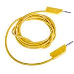 934065103 Hirschmann Test & Measurement テストリード線 60V dc， 黄， 2m(934065103) Hirschmann Test & Measurement