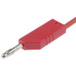 934091101 Hirschmann Test & Measurement テストリード線 60V dc， 赤， 50cm(934091101) Hirschmann Test & Measurement