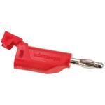 FK15S RED Schutzinger バナナプラグ 真鍮 44mm 赤 Schutzinger