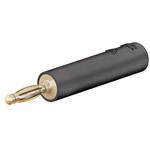 24.0115-21 マルチコンタクト テストアダプタ， 2mm プラグ， 4mm ソケット， 黒 24.0115-21 MULTI-CONTACT