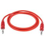 BULA 60/973-048 100-RED Hirschmann Test & Measurement テストリード線 60V dc， 赤， 1m(BULA 60/973-048 100-RED) Hirschmann Test & Measurement