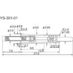 YS-301-01 エスケイ工機 コンタクトプローブ(プローブピン) YS-301-01 エスケイ工機