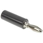 BU-00243-0 Mueller バナナプラグ 真鍮， リン酸銅 28mm 黒 MUELLER ELECTRIC