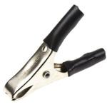 BU-40A-0 ミューラー BU-40A-0 わに口クリップ 15A 19mm， 黒、シルバー MUELLER ELECTRIC