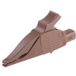 66.9575-27 マルチコンタクト 66.9575-27 ドルフィンクリップ 32A 39.5mm， 茶 MULTI-CONTACT