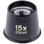 732842 両面非球面レンズの拡大鏡 RS PRO 15倍， レンズ直径29mm RS PRO
