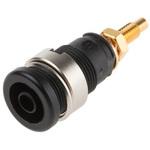 972354100 Hirschmann Test & Measurement バナナプラグ 真鍮 39mm 黒 Hirschmann Test & Measurement