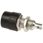 930176100 Hirschmann Test & Measurement バナナプラグ 真鍮 23.5mm 黒(930176100) Hirschmann Test & Measurement
