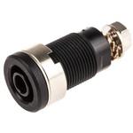 SEB 6445 NI / SW Schutzinger バナナプラグ 31.8mm 黒 Schutzinger